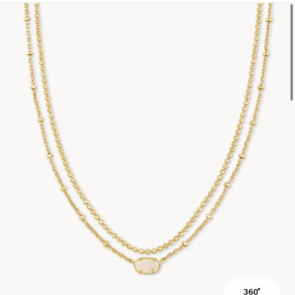 Kendra Scott Gold Layered Necklace